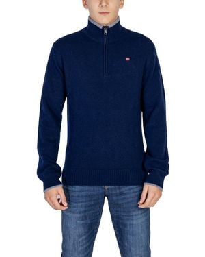 Napapijri Blue Wool Jumper