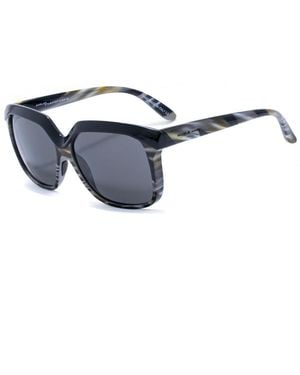 Italia Independent Gray Acetate Sunglasses - Black