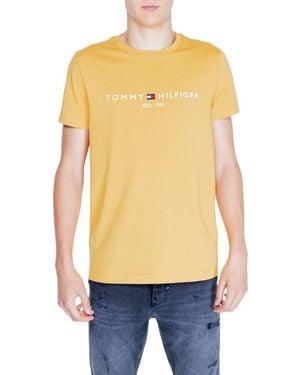 Tommy Hilfiger Cotton T-Shirt - Yellow