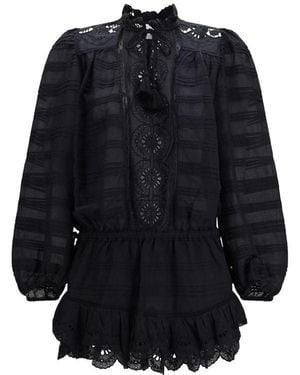Isabel Marant Black Cotton Casual Dress