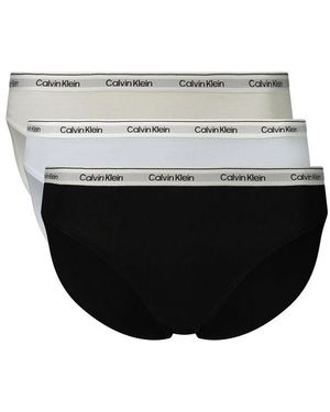 Calvin Klein Blue Cotton S Intimo - Black