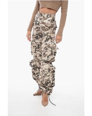 Amiri Cargo Pants With Camou Pattern - Multicolor