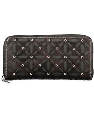 Desigual Black Polyethylene Wallet