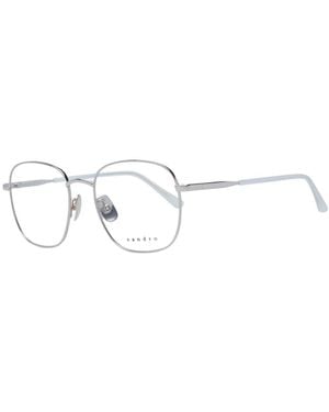 Sandro Silver Stainless Steel Glasses (frames) - Metallic