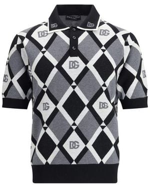 Dolce & Gabbana Polo Shirt - Black