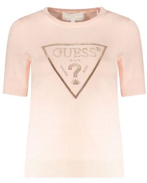 Guess Pink Viscose Sweater