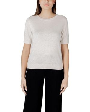 Street One Beige Viscose Sportswear - White