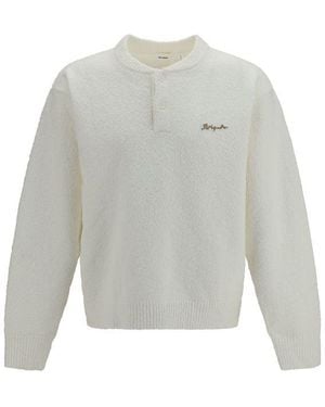 Axel Arigato White Cotton Sweatshirt - Gray