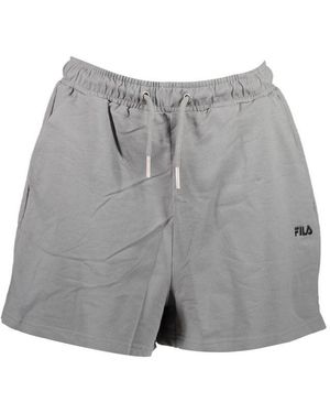 Fila Grigio Cotton 's Jogger Pant - Gray