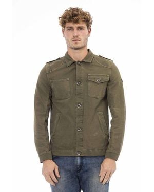 DISTRETTO12 Cotton Coat - Green