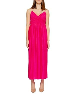 ONLY Multicolour Polyester Dress - Pink