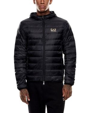 EA7 Bicolour Polyamide Full - Black