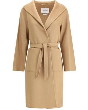 Max Mara Lilia Coat - Natural