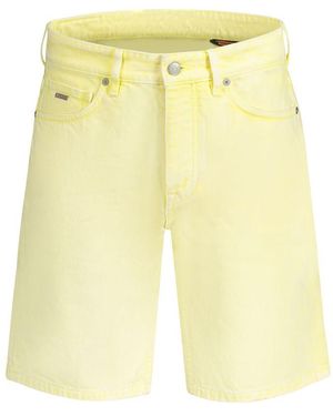 BOSS Cotton Short - Yellow