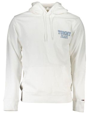 Tommy Hilfiger Bianco Cotton Men's Sweatshirt - White