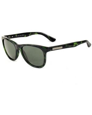 Sisley Green Acetate Sunglasses - Black