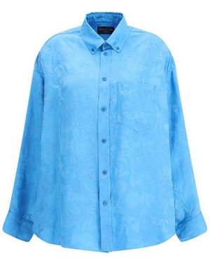 Balenciaga Shirts - Blue