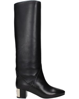 Jimmy Choo Black Leather Boots