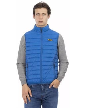 Ciesse Outdoor Blue Polyester Men Sleeveless Jacket