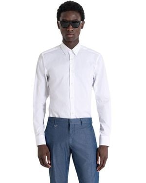 Antony Morato Cotton Dress Shirt - White