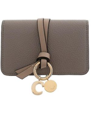 Chloé Alphabet Wallet - Grey