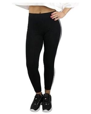 Champion Blue Cotton Leggings - Black