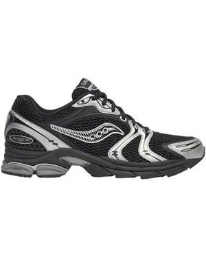Saucony Black Synthetic Athletic Trainers