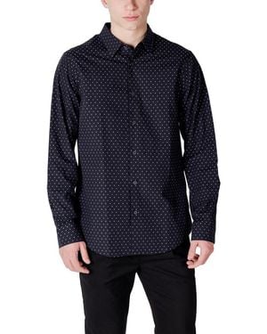 ARMANI EXCHANGE Blue Cotton Shirt