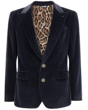 Dolce & Gabbana Blazer Jacket - Blue