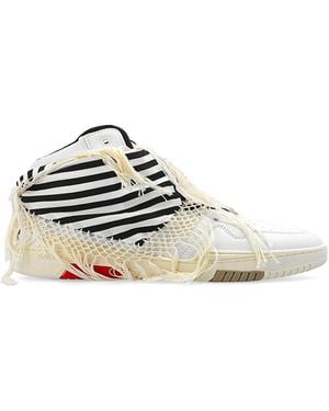 Saint Laurent Smith Leather Trainers - White