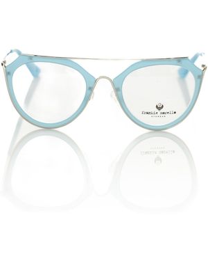 Frankie Morello Aviator Eyeglasses With Tiffany Profile - Blue