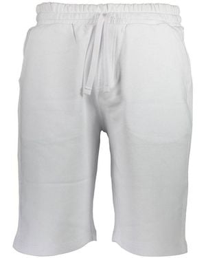North Sails White Cotton Men's Joggers - Grey