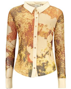 Desigual Polyester Shirt - Metallic