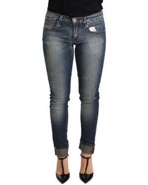 Acht Chic Washed Skinny Denim - Blue
