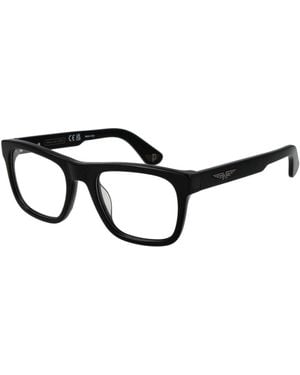 Police Black Cellulose Acetate Glasses (frames)