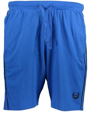 Gianmarco Venturi Blue Cotton Men's Sweatpant Shorts