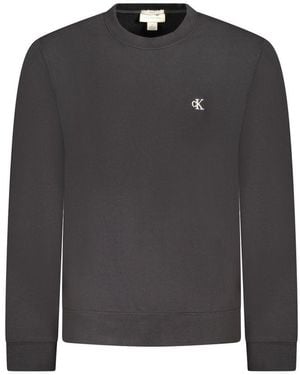 Calvin Klein Cotton Menswear Sweatshirt - Grey