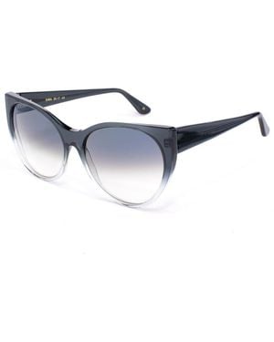 Lgr Black Acetate Sunglasses - Blue