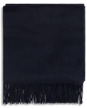 Max Mara Blue Cashmere Scarf