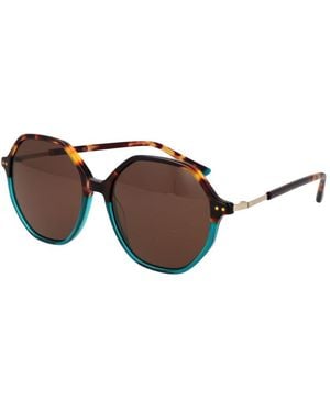 Replay Plastic Sunglasses - Brown