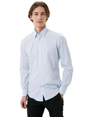 Antony Morato Cotton Dress Shirt - Blue