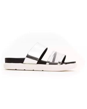 Péché Originel Silver Polyethylene Sandal - Metallic