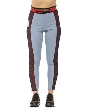 MR & MRS Light Blue Cotton Leggings
