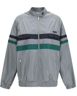 Miu Miu Grey Polyester Shell Jacket