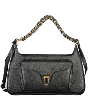 Coccinelle Black Leather Handbag