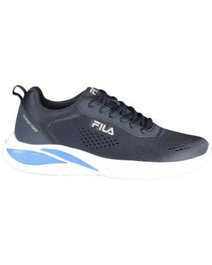 Fila Blue Polyester Athletic Sneakers