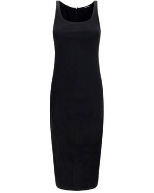 Jacquemus Black Viscose Cocktail Dress