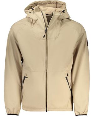 Napapijri Beige Polyester Jacket - Natural