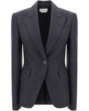 Alexander McQueen Blazer Jacket - Black