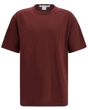 Comme des Garçons Bordeaux Cotton T - Red